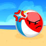 An Angry Beach Ball