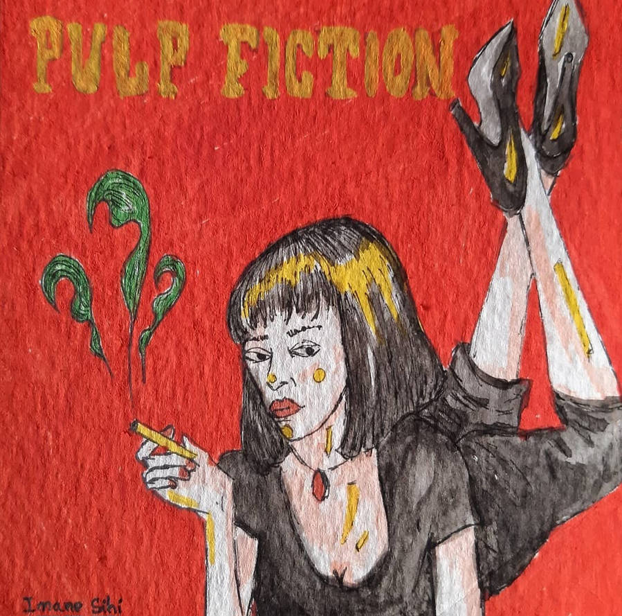 Deviantart Fiction Pulp fiction by imanesihi on DeviantArt