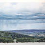 Rainy landscape