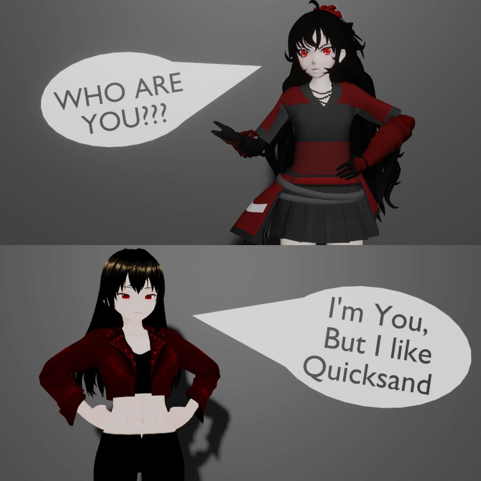 Raven and Ruth Meme by DualWielder117 on DeviantArt