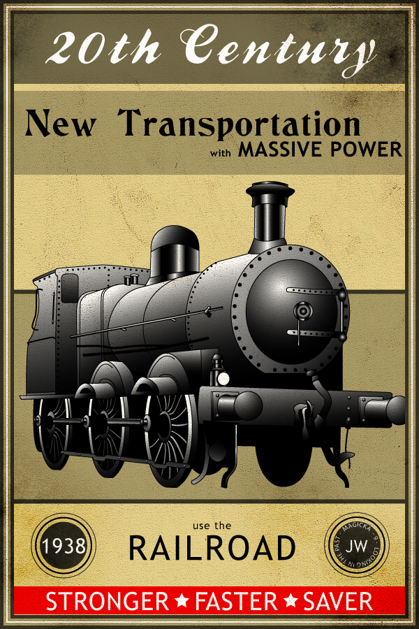 SteamTrain by MagicalViper