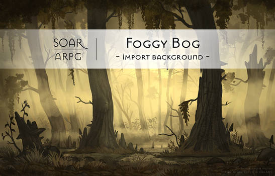 Background - Foggy Bog