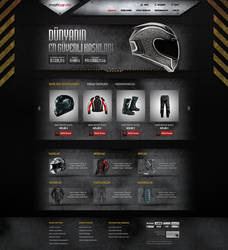 Motorcycle Accessories Website