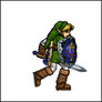 Link running sprite