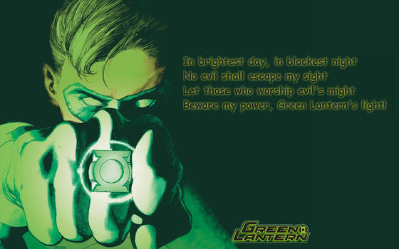 green lantern oath