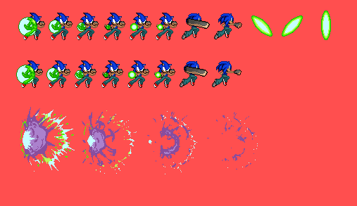 OLD)Custom Sonic Sprites by Aureumber on DeviantArt