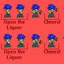 Sonic Custom Sprites: Drinking Liquor