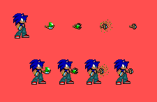 Sonic Chaos Remake - Sonic Sprites by SSBfangamer on DeviantArt