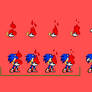 Sonic Custom Sprites: Iori's 108 Shiki - Yamibarai