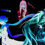 Kaito, Luka, Miku Wallpaper