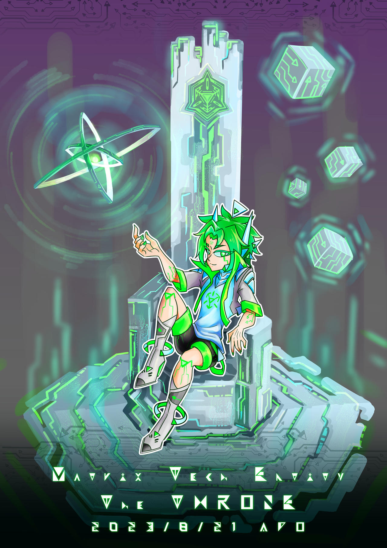Matrix Tech Character Matrix/Tech Entity .the Throne by A47168218 on DeviantArt