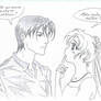 Sailor Moon and Tuxedo Mask