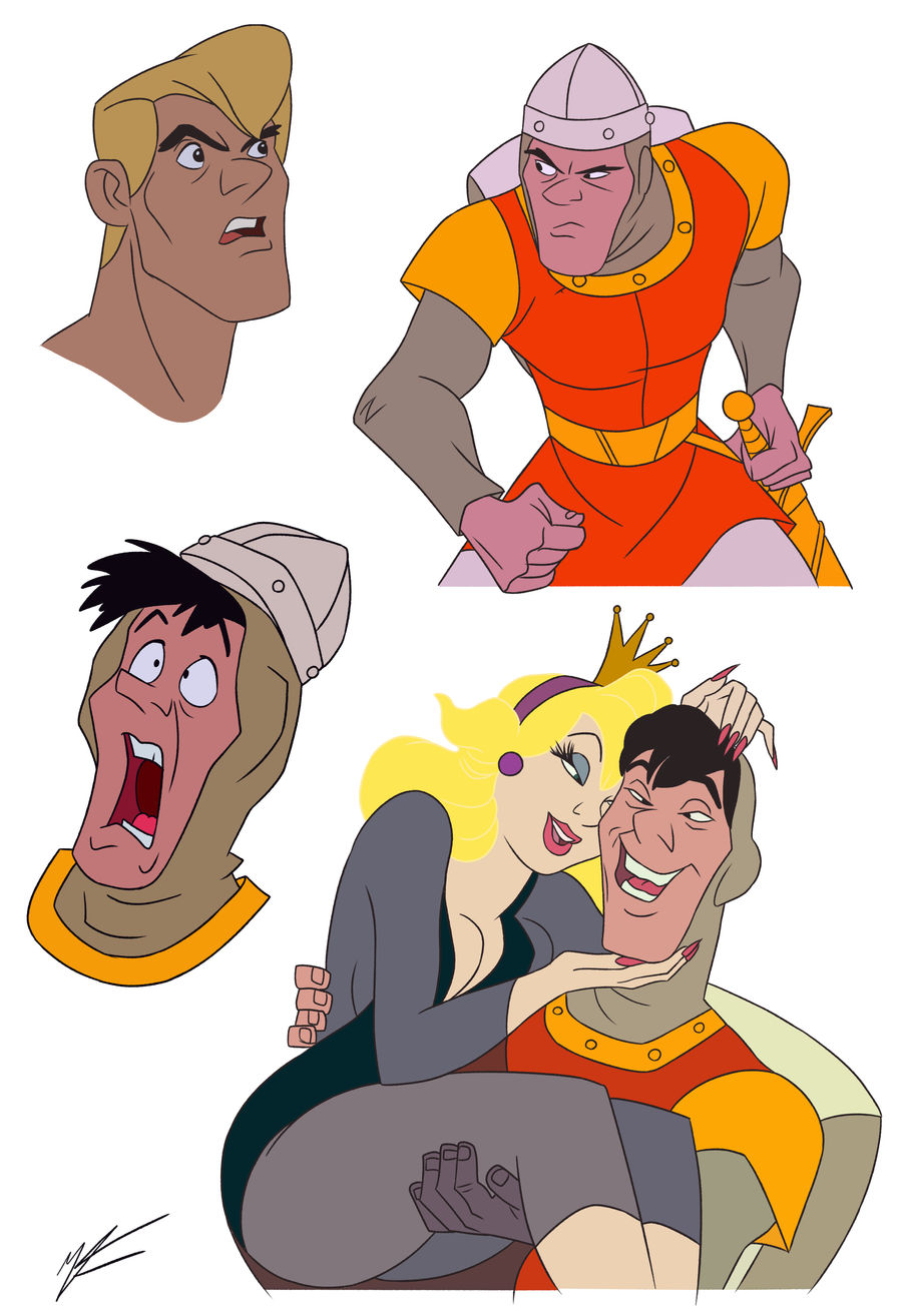 Character Design Study Dragons Lair By Mikewell On Deviantart Character Design Study Dragons Lair By Mikewell On Deviantart