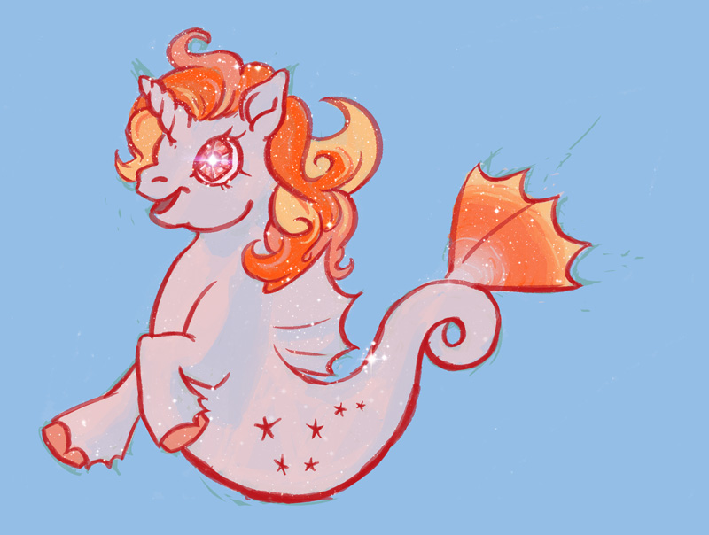 Outer Space Wet Horse