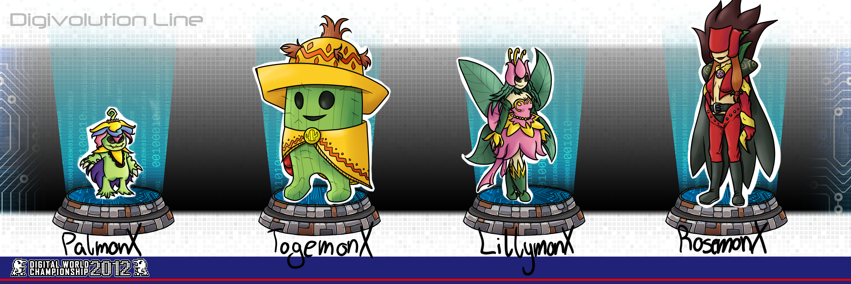 Digivolution Chart Palmon X by HiddenLights on DeviantArt