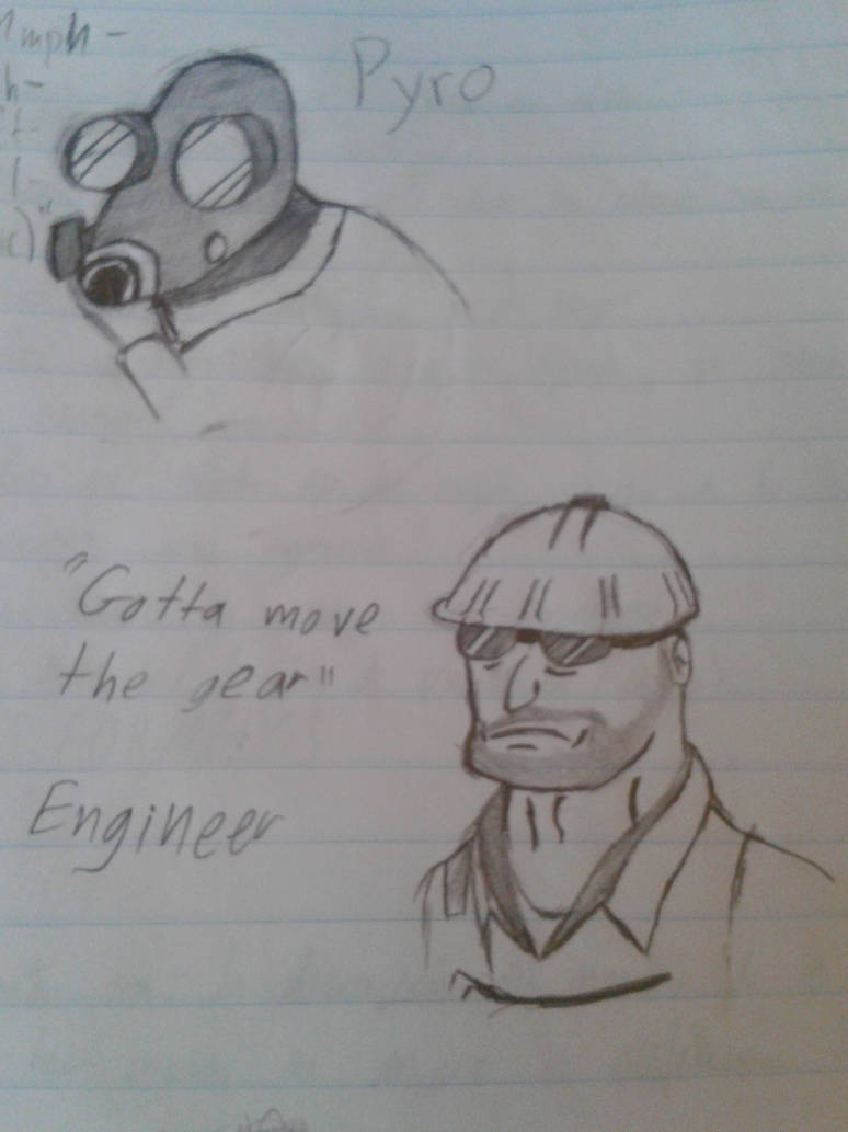 TF2 drawings by AelevenX on DeviantArt