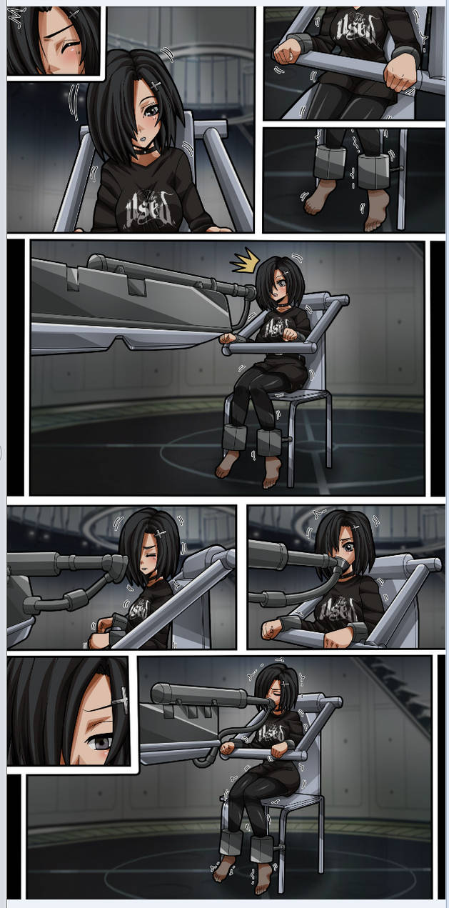Goth girl in the Scream Extractor by CommanderDrake on DeviantArt