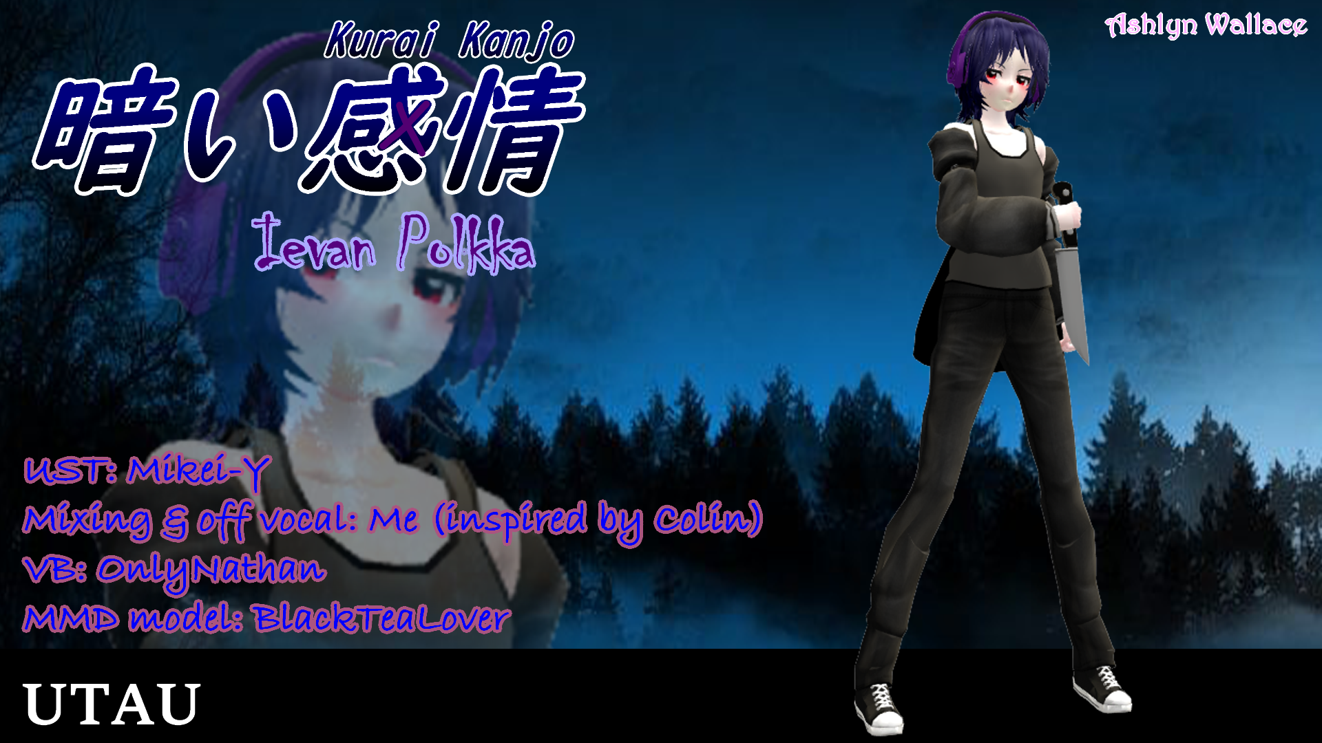 Kurai Kanjo Ievan Polkka Wallpaper by AshPUTAUloidQueen on DeviantArt