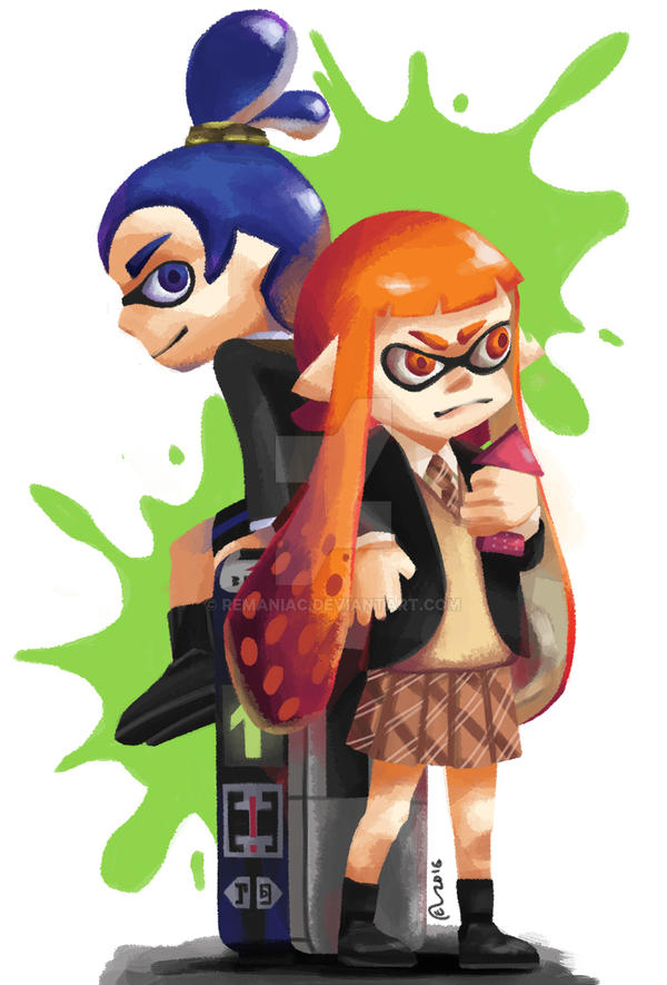 Side Order Inklings Inklings by REManiac on DeviantArt