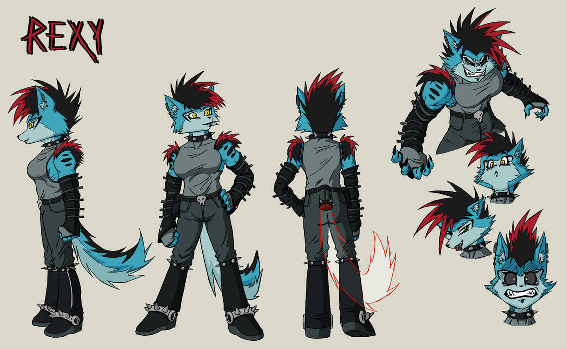 Rexy Animation Ref (Wish List) by MamaMJ63 on DeviantArt