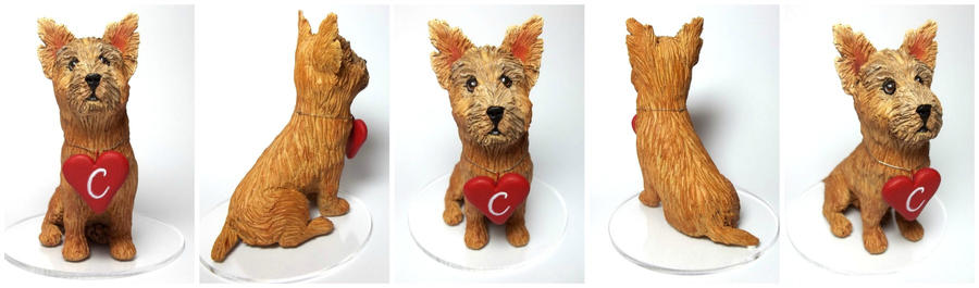 Norwich Terrier Cake Topper