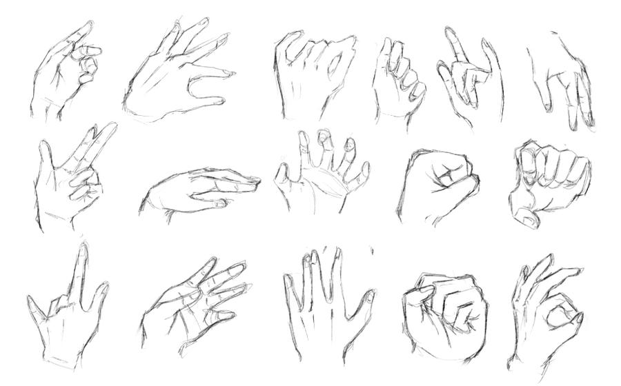 Hand exercises by Calvariae on DeviantArt