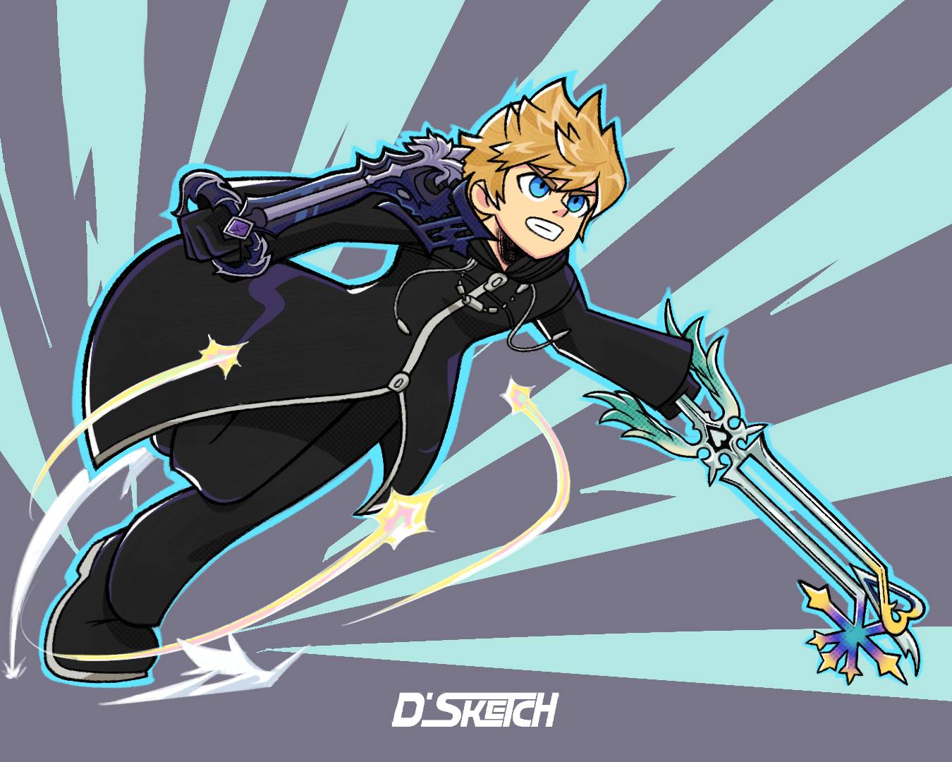 Roxas by DSketchMX on DeviantArt