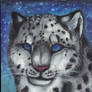 pastell snow leopard