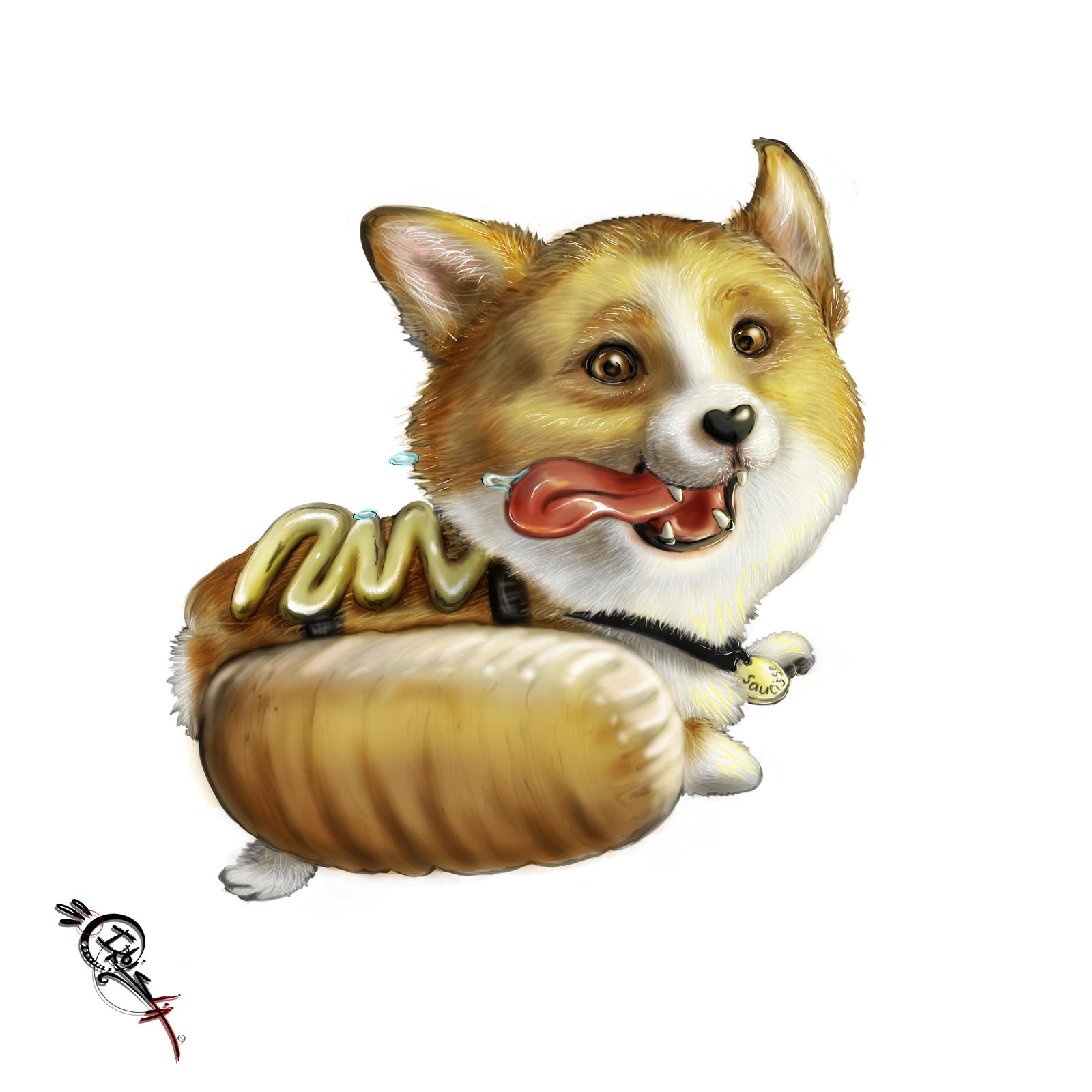 Hot Corgi by Irbisty on DeviantArt