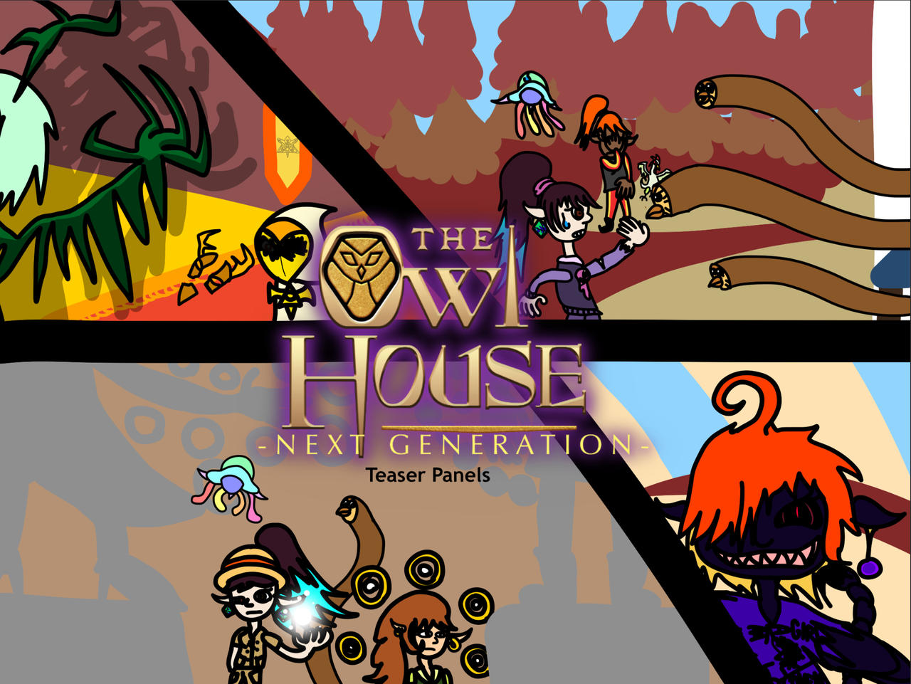 Three of my owl house next gen OCs + info (old) : r/TheOwlHouse