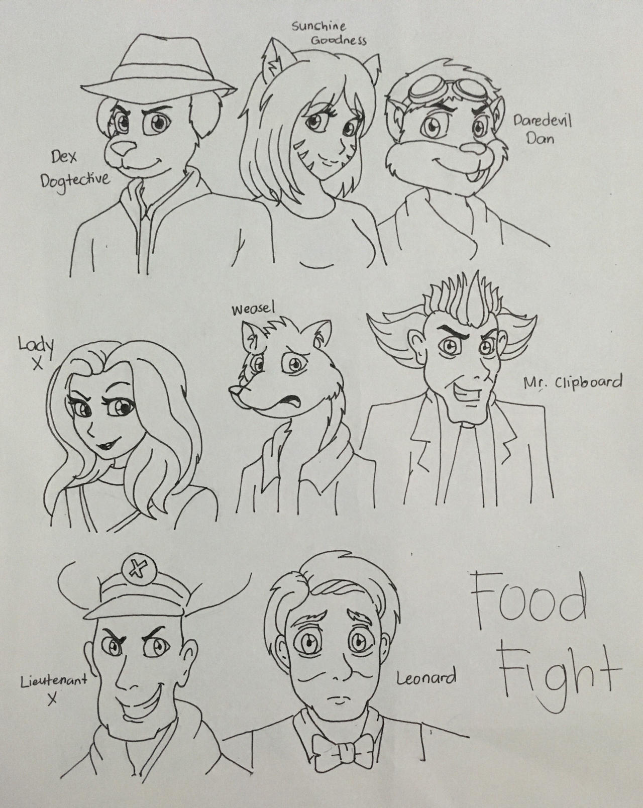 Foodfight Characters (Redraw) by TheOtakuGirl148 on DeviantArt