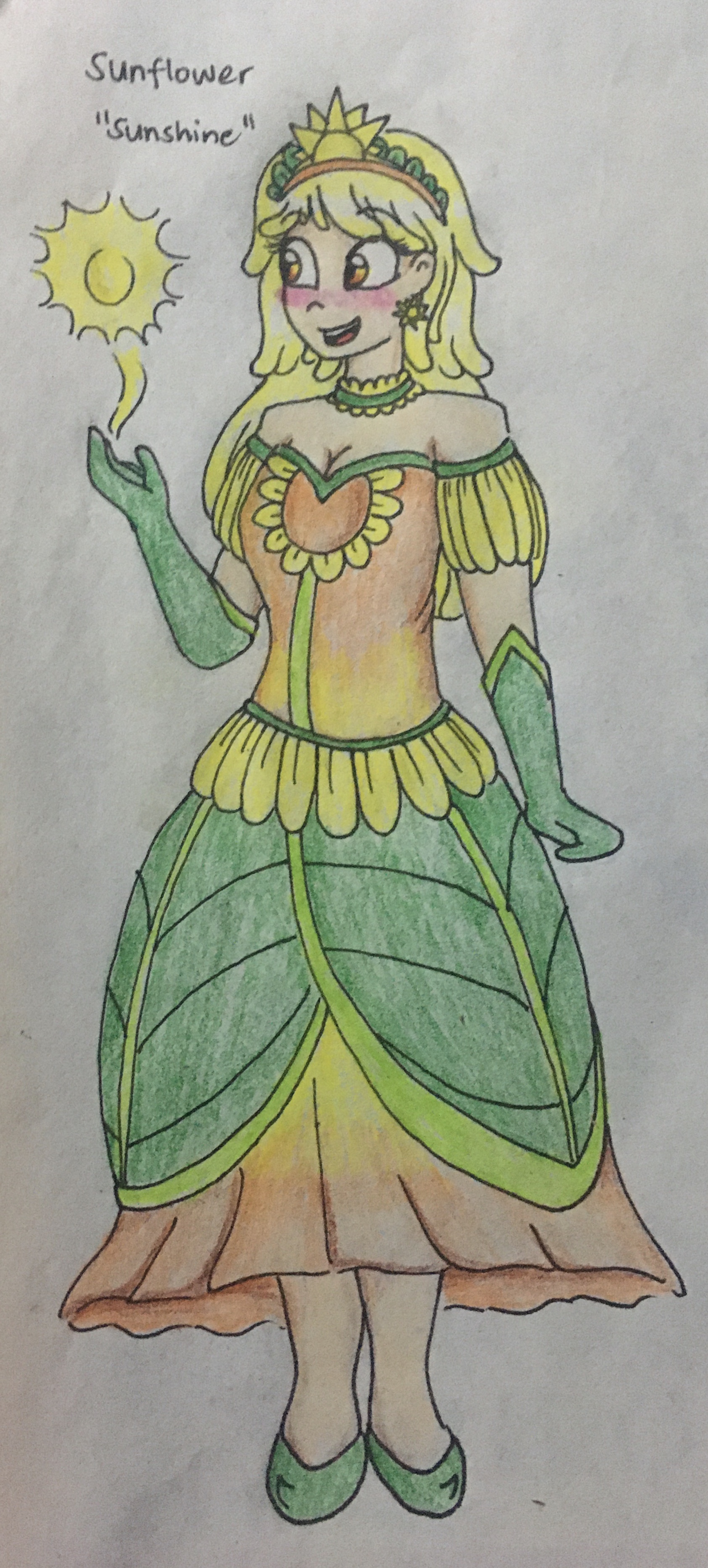 Sunflowers as a solar fare in pvz2 hd costume by Sunnyplay5 on DeviantArt