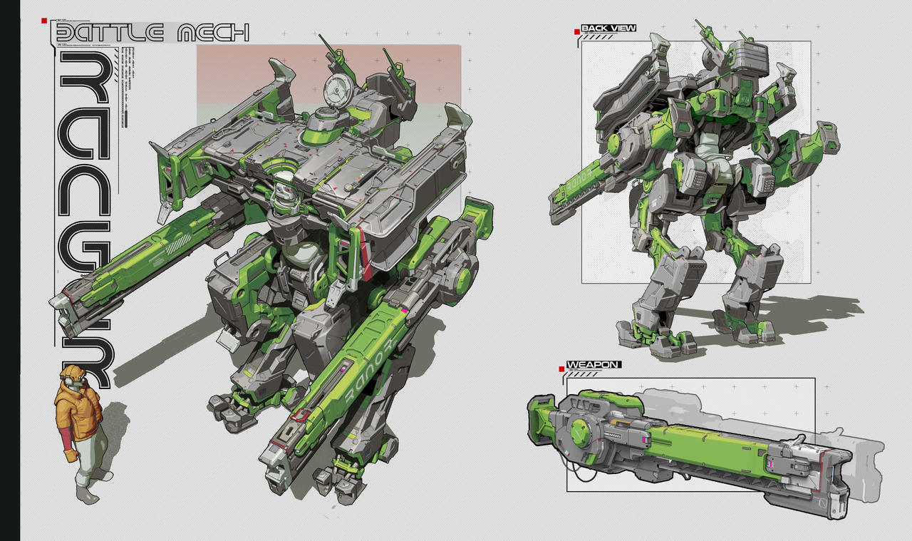 MechRanger by WEIYIQIN on DeviantArt