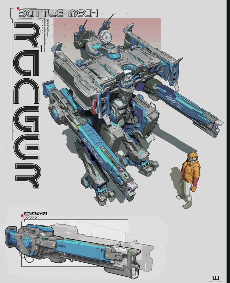 MechRanger by WEIYIQIN on DeviantArt
