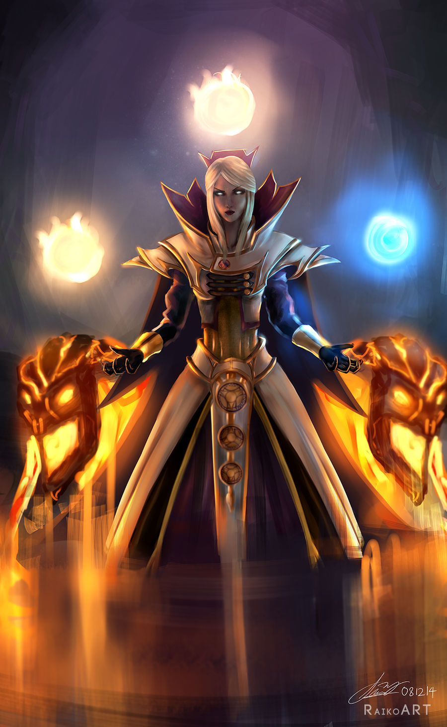 Dota 2 Genderbends Invoker By Raikoart On Deviantart