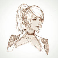 Lunafreya Sketch