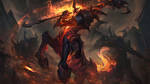 High Noon Hecarim Splash by raikoart