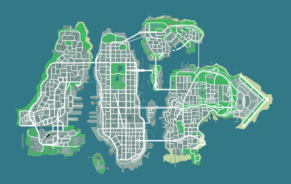 GTA 4 full map - 6000-px x 3800-px by Unter-offizier on DeviantArt