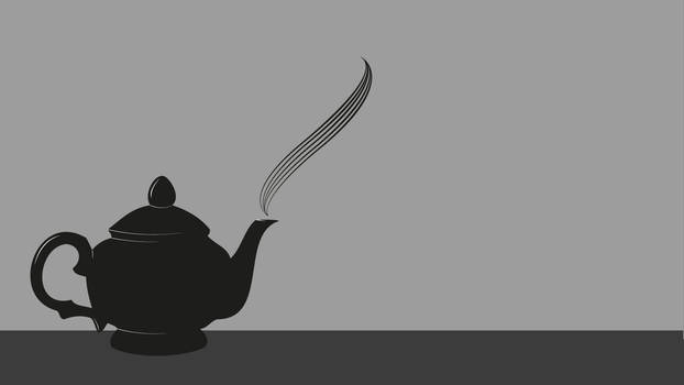 Teapot wallpaper