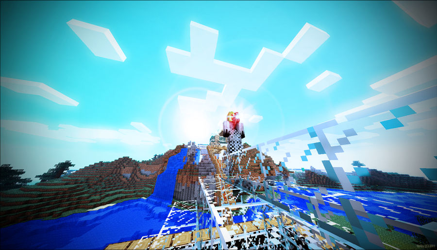 Minecraft Mini Sun Minecraft - Sun by xTiiGeR on DeviantArt