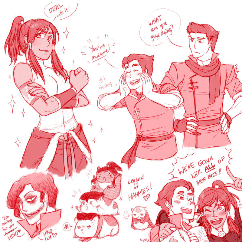 Korra - deal with mah sketchies