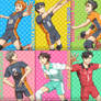 Haikyuu!! Postcards (part 1)