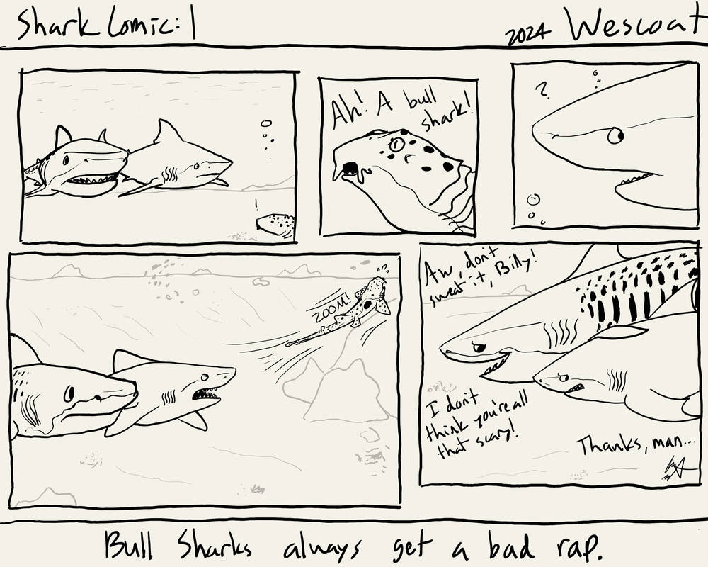 Shark Comic 1, Bull Shark by SkyDrxgxn on DeviantArt