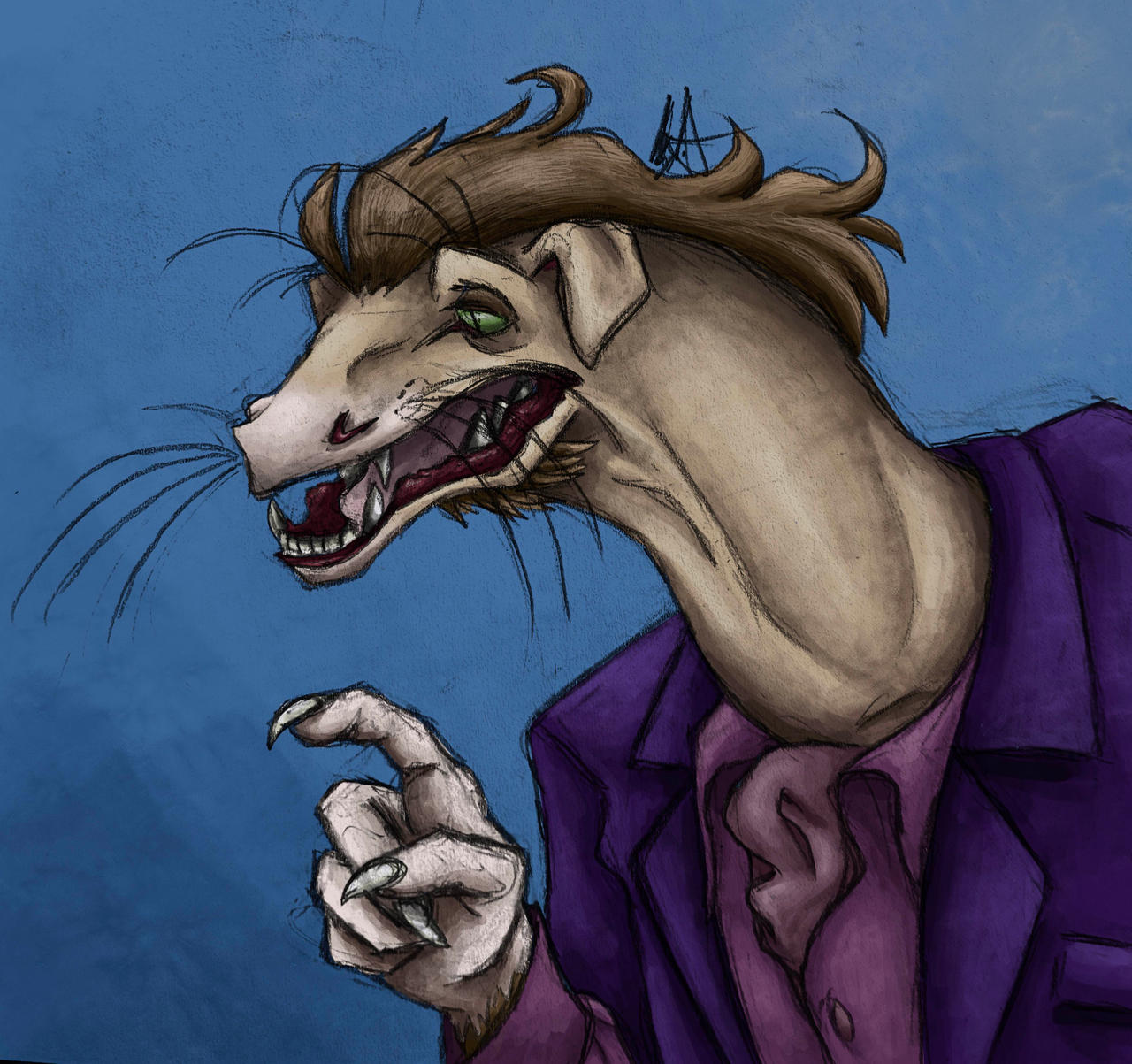 Lindol Drawinf Lindon Painting Finished November 10th 2025 by SkyDrxgxn on DeviantArt