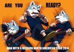 MAN WITH A MISSION  NORTH AMERICAN TOUR 2014