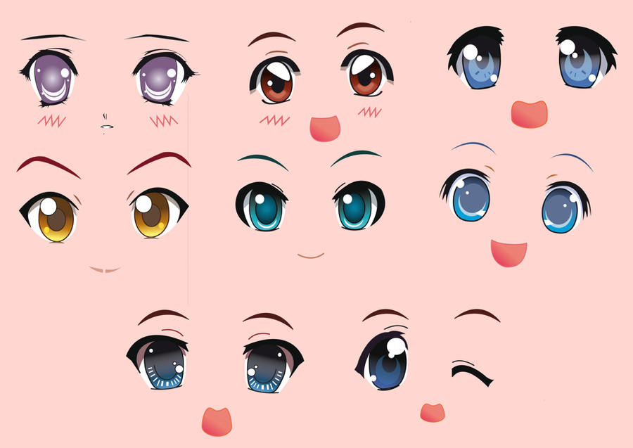 ojos anime by AlexandraRivera on DeviantArt