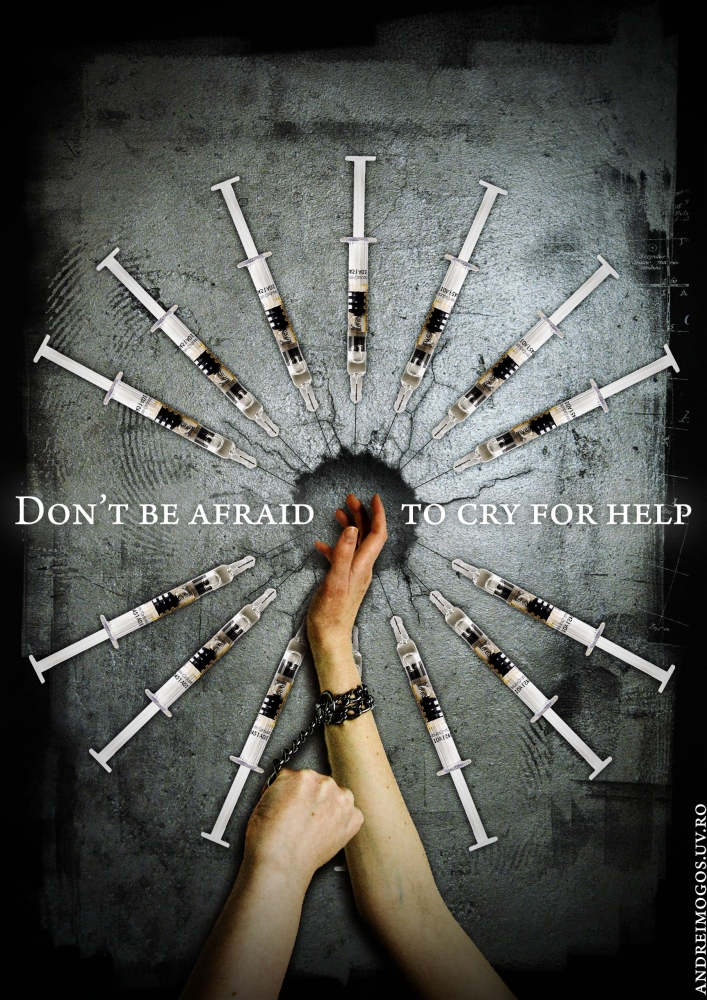 Anti-drug campaign poster