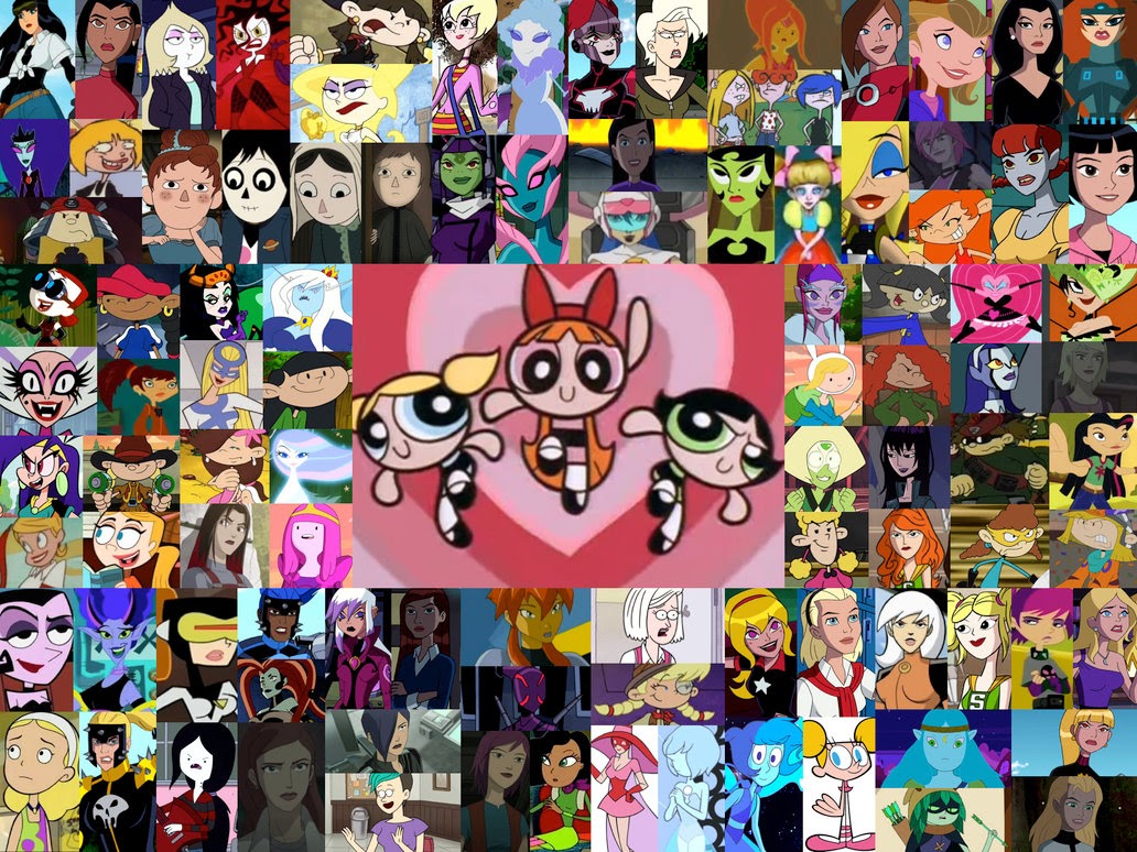 Fictional Females- Cartoon Network Reupload by Angrybirdsguy2001 on