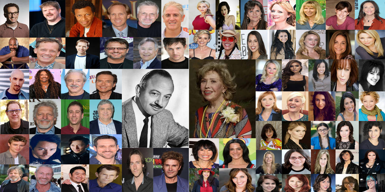 All Voice Actor Actress Collage By The96toonstorm On Deviantart All Voice Actor Actress Collage By The96toonstorm On Deviantart