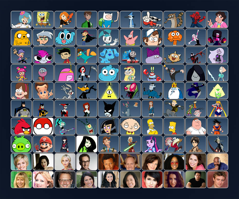 Roster I made by The96toonstorm on DeviantArt